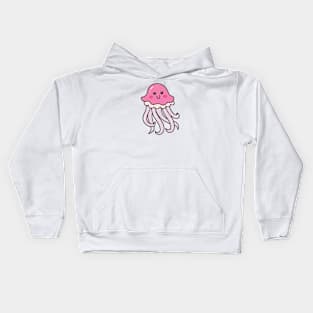 Cute Jellyfish Doodle Kids Hoodie